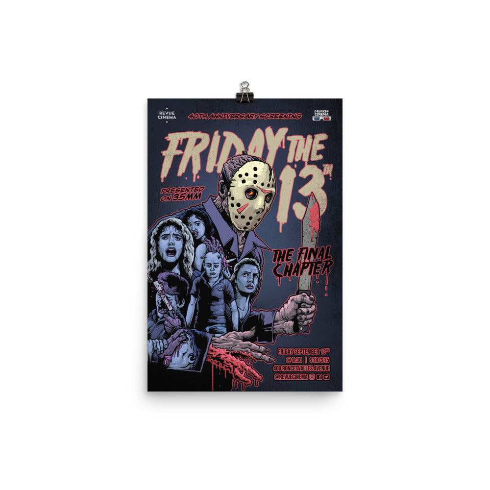 Friday The 13th: The Final Chapter Event Poster