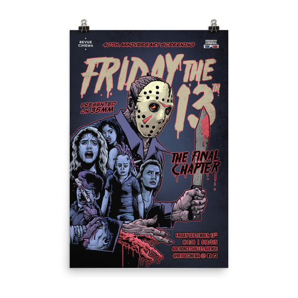 Friday The 13th: The Final Chapter Event Poster